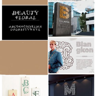 2 Batik Jawa And Flourishes Font