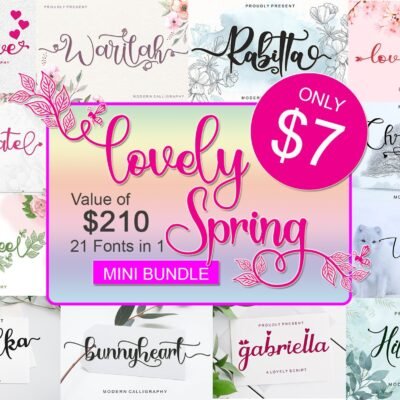21 Lovely Spring Mini Bundle