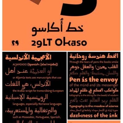 29LT okaso Font Family