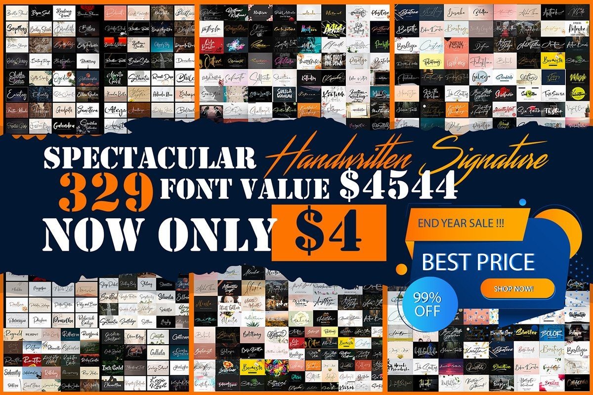 329 FONT PACK 329 FONT PACK