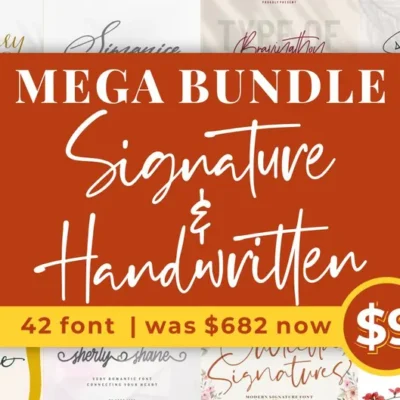42 Signature And Handwritten Fonts