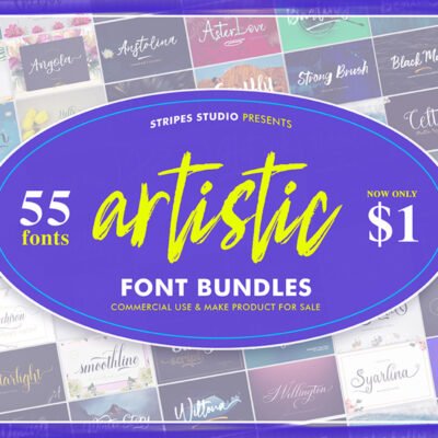 Artistic Font Bundles