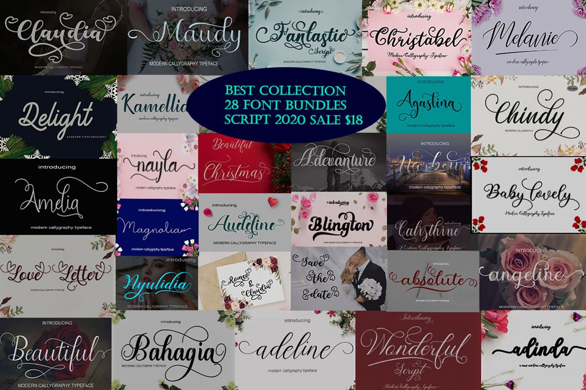 Best Collection 28 Premium Font Bundles Best Collection 28 Premium Font Bundles