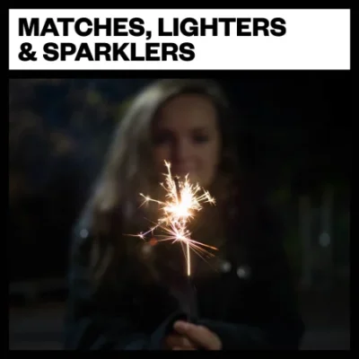 Big Room Sound Matches Lighters And Sparklers