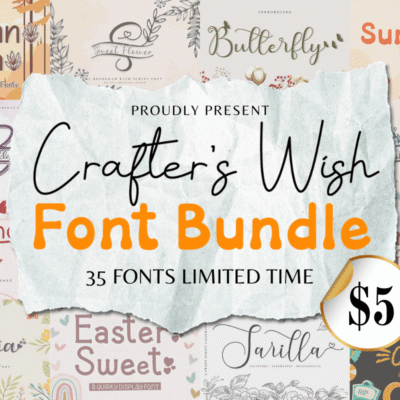 Crafters Wish Font Bundle