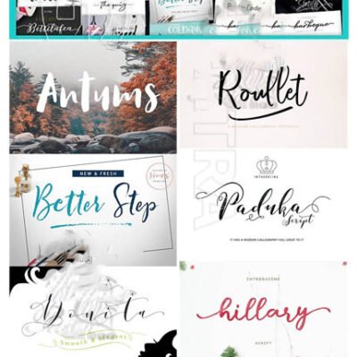 CreativeMarket The Best Fonts Bundle