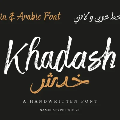 Khadash Font Family