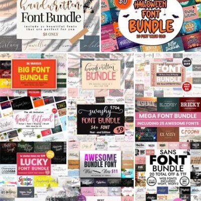 Mega Font Bundle