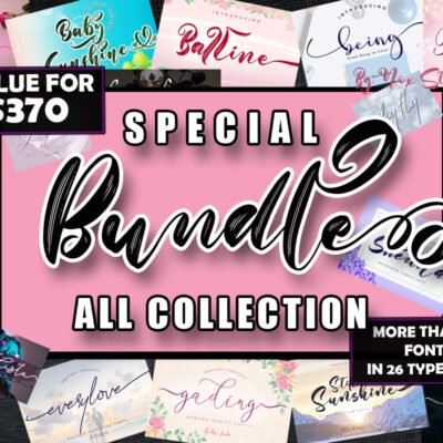 Special Bundle Fonts Collection
