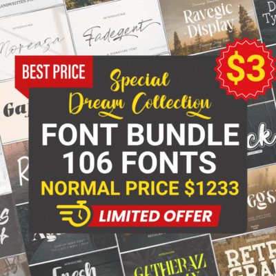 Special Dream Font Bundle