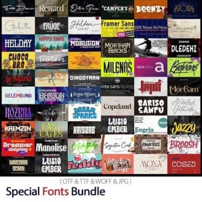 Special Fonts Bundle