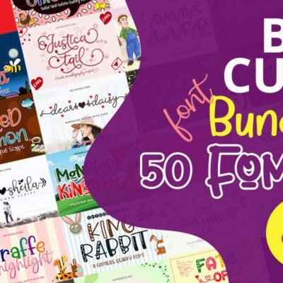 The Big Cute Fonts Bundle
