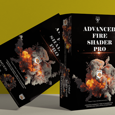 Advanced Fire Shader Pro for Blender