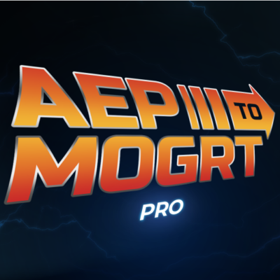 Aep to Mogrt Pro V2.0