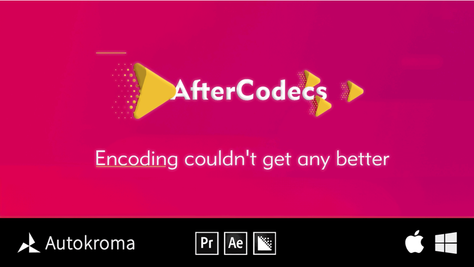 AfterCodecs for After Effects AfterCodecs for After Effects