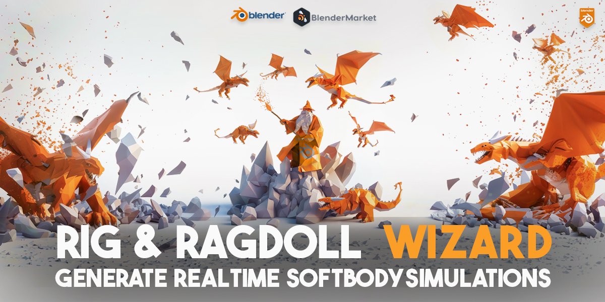 Auto Rig Ragdoll Wizard for Blender Auto Rig Ragdoll Wizard for Blender