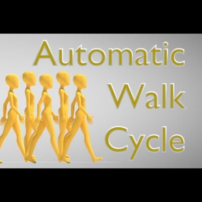 Automatic Walk Cycle for Blender