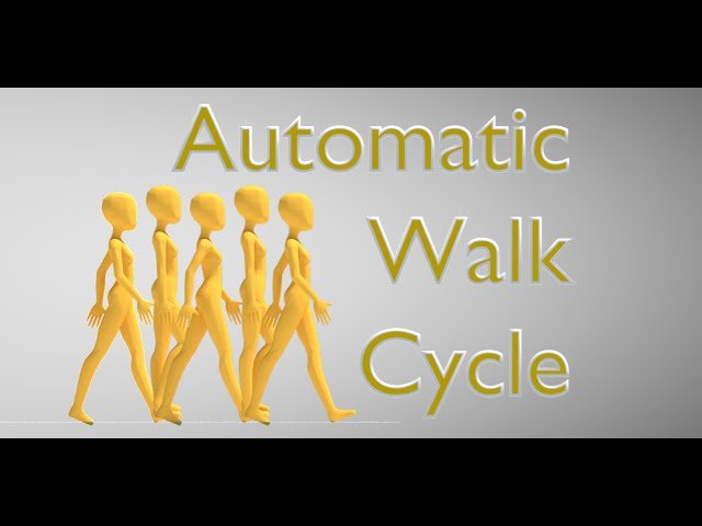 Automatic Walk Cycle for Blender Automatic Walk Cycle for Blender