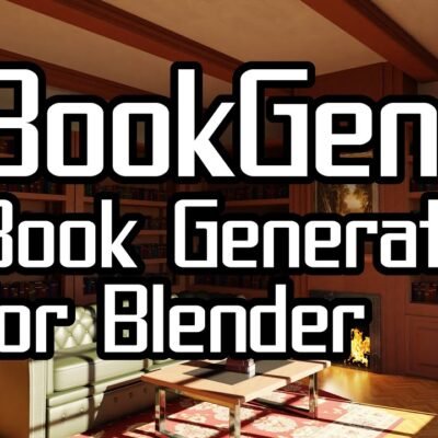 BookGen for Blender