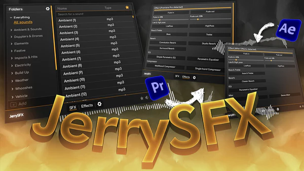 JryMedia JerrySFX for After Effects JryMedia JerrySFX for After Effects