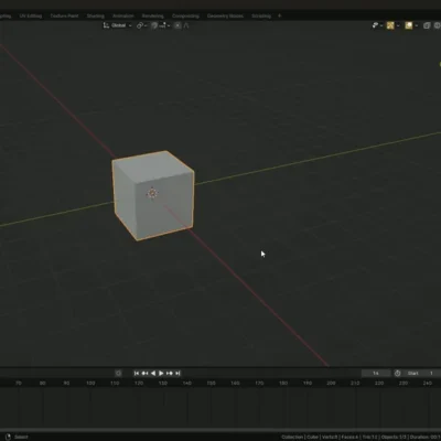 Keyframe Visibility for Blender