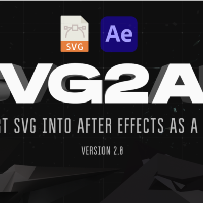 SVG2AE for After Effects