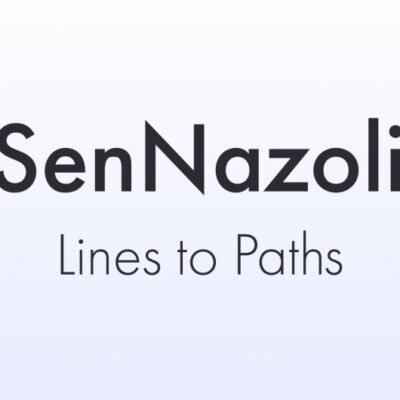 SenNazoli Lines to Paths for After Effects
