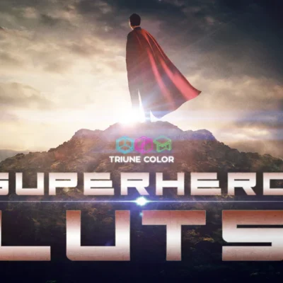 TF22V 2 Superhero LUTs Triune Films