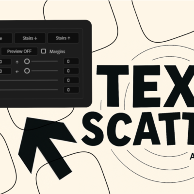 Text Scatter for After Effects
