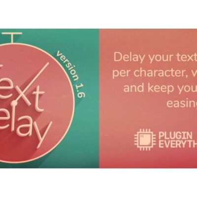 TextDelay for After Effects