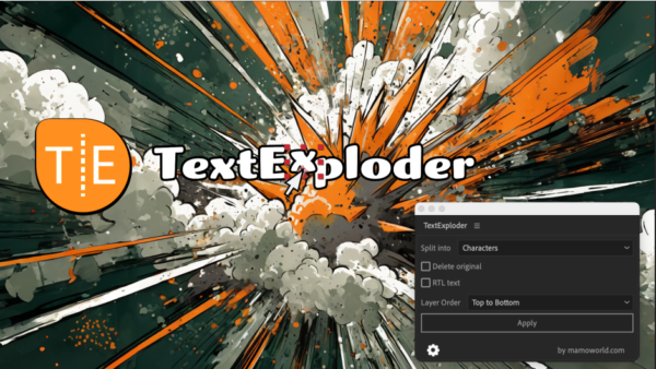 TextExploder for After Effects | visualstorms