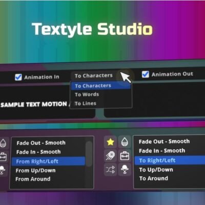 Textyle Studio for After Effects