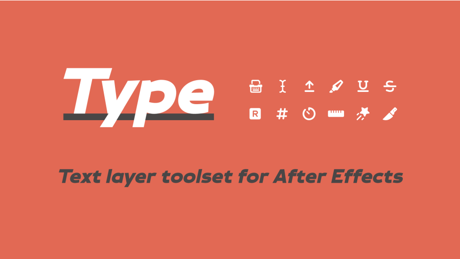 Type for After Effects Type for After Effects