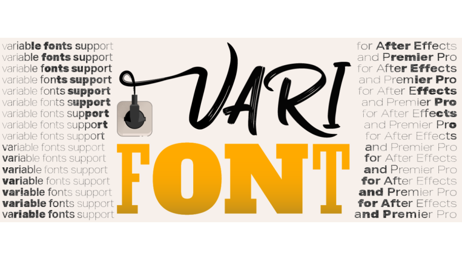 VariFont for After Effects VariFont for After Effects