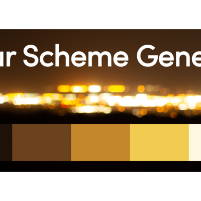 colour scheme generator v1.0.0