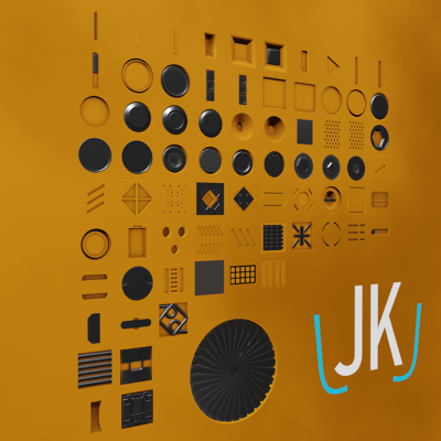 75 Decals For Decalmachine for Blender