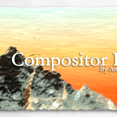 Compositor Paint for Blender