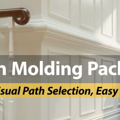 Crown Molding Pack for Blender