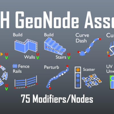 Djh Geometry Node Assets for Blender