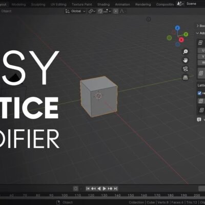 Easy Lattice Modifier for Blender