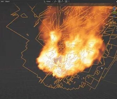 Fire Scatter for Blender