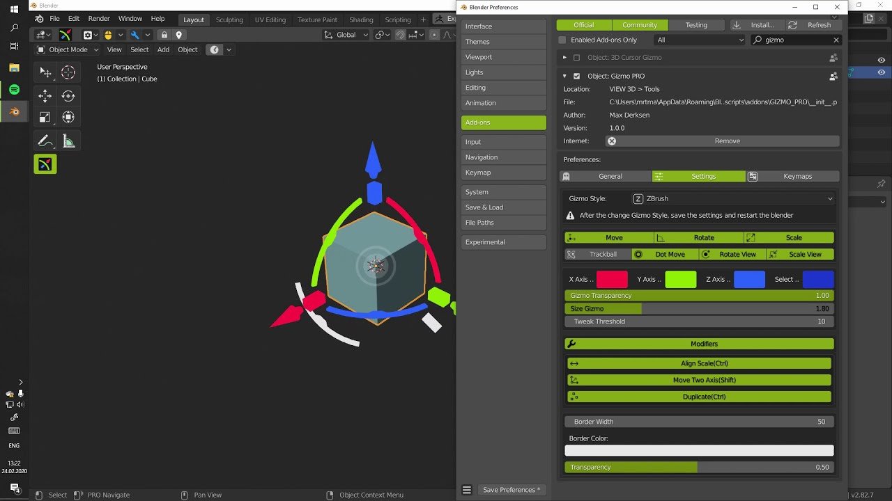 Gizmo Pro for Blender Gizmo Pro for Blender