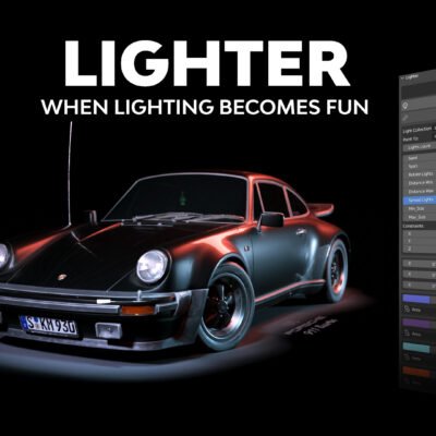 Lighter Addon for Blender