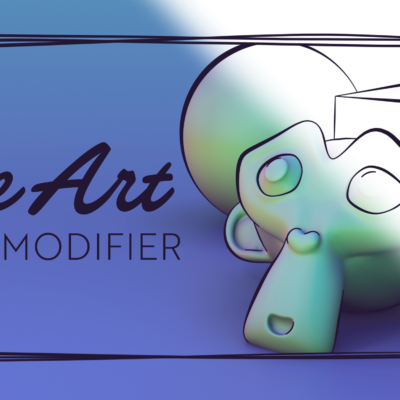 Line Art Curve Modifier for Blender