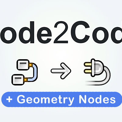 Node2Code Extended Edition for Blender