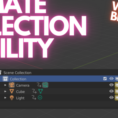 Animate Collection Visibility for Blender