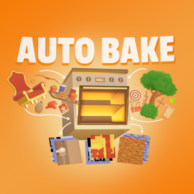 Auto Bake Texture Baker Exporter for Blender