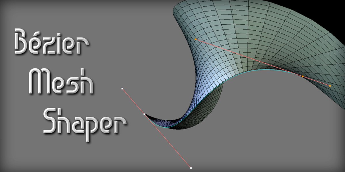Bezier Mesh Shaper for Blender Bezier Mesh Shaper for Blender