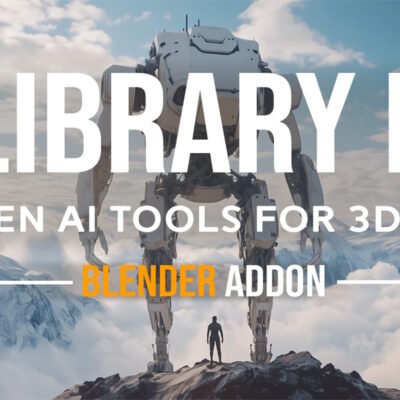 Blender AI Library Pro for Blender