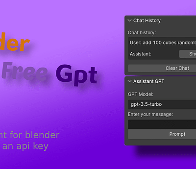 Blender Free GPT for Blender
